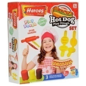 Play-Dough: Heroes Hot Dog gyurma szett 8db-os