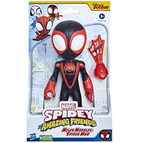 Pókember: Póki és csodálatos barátai Miles Morales játékfigura kiegészítővel 23cm - Hasbro