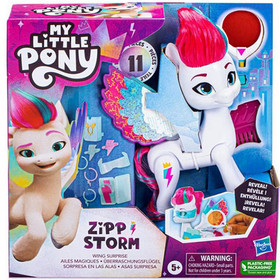 Én kicsi Pónim: Szárnyas meglepetés Zipp Storm figuraszett - Hasbro