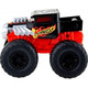 Hot Wheels Monster Trucks Bone Shaker járgány fényekkel és hangokkal 1/43 - Mattel