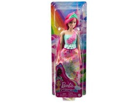 Barbie Dreamtopia hercegnő rózsaszín hajú baba - Mattel