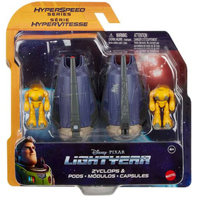 Lightyear: Hyperspeed sorozat Zyclops és kapszulák figura - Mattel
