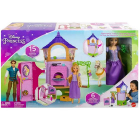 Disney Hercegnők: Aranyhaj tornya játékszett - Mattel