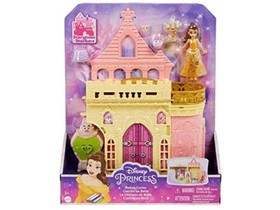 Disney Hercegnők: Mini Belle hercegnő palotája - Mattel