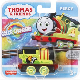 Fisher-Price: Thomas és barátai - Színváltós Percy mozdony - Mattel
