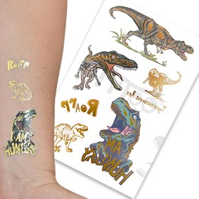 TyToo: Dinoszauruszos T-rex matrica tetoválás