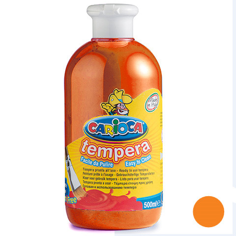 Narancssárga tempera 500ml - Carioca