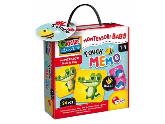 Montessori Baby Touch memóriajáték - Lisciani