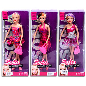 Sofia Fashion Show baba pink ruhában 3 változatban