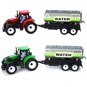 Farm traktor vizes tartálykocsival