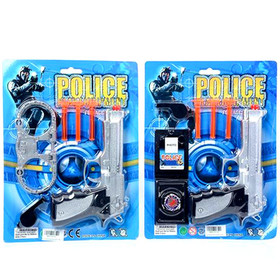 Rendőrségi szett pisztollyal 2 változatban