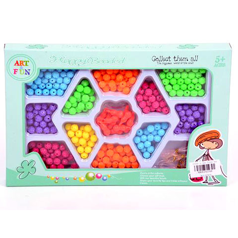 Art&Fun: Ékszerkészítő szett színes gömb alakú gyöngyökkel