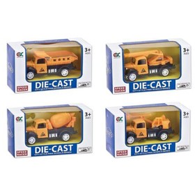 Die-Cast Classics: Építőipari teherautók több változatban 1/55