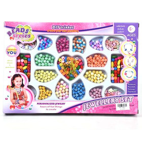 Beads Series ékszerkészítő szett színes gyöngyökkel