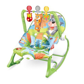 Színes rezgő baba pihenő szék