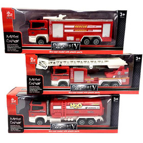Tűzoltósági járművek többféle változatban