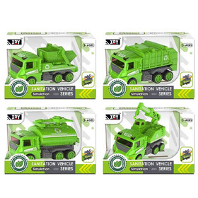 Kamion munkagépek zöld színben többféle változatban