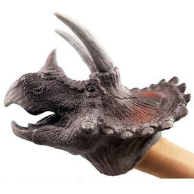 Triceratops dinoszaurusz kézbáb