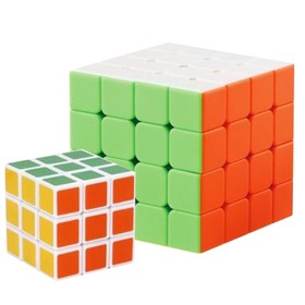 Cube World: Bűvös kocka 2db-os szett 4x4-es és 3x3-as kockákkal
