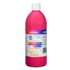 Nebulo: Rózsaszín folyékony 500ml-es tempera palackban