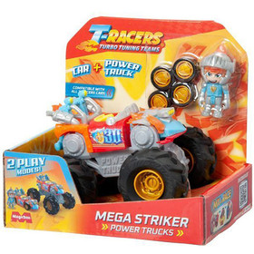 T-Racers: 2 az 1-ben Mega Striker szuperterepjáró figurával