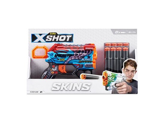 X-Shot: Excel Skins Menace - Apocalypse szivacslövő pisztoly