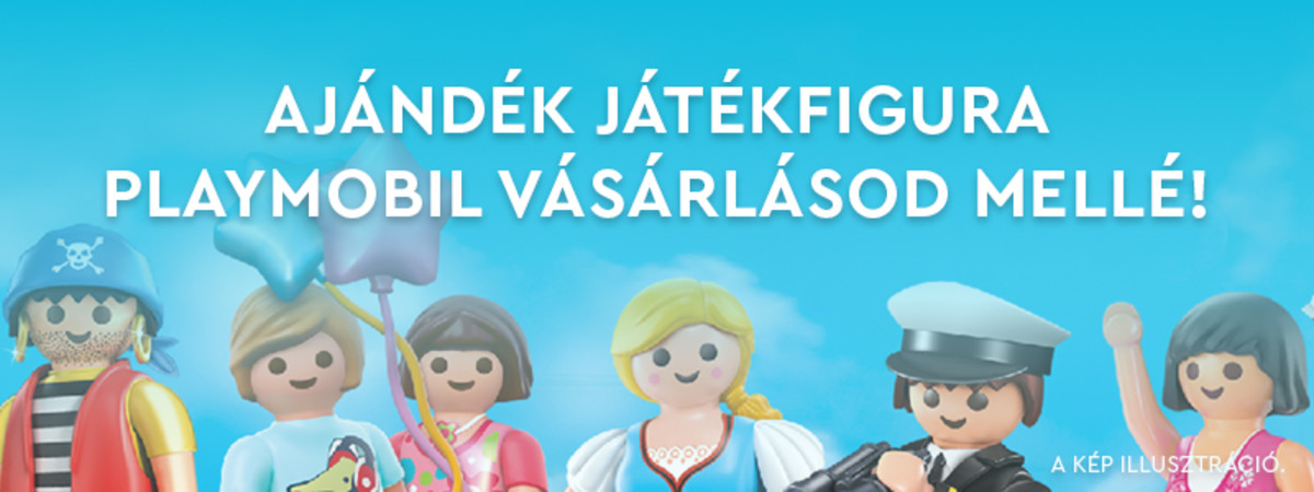 Ajándék játékfigura Playmobil vásárlásod mellé!